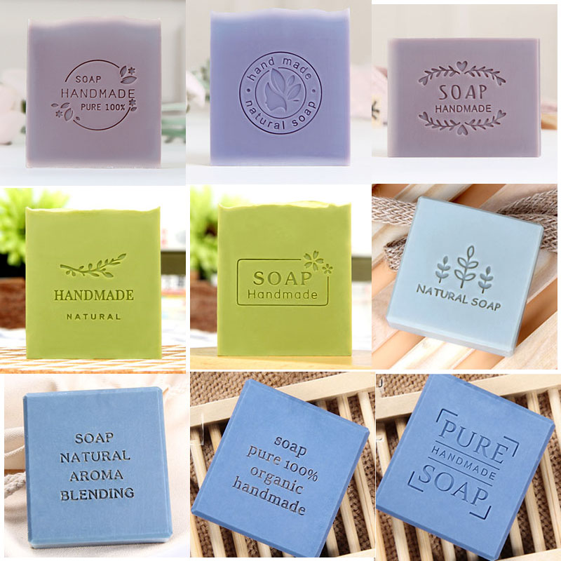 Soap Stamp Custom - Индивидуальный логотип на заказ, акриловая фотобумага,