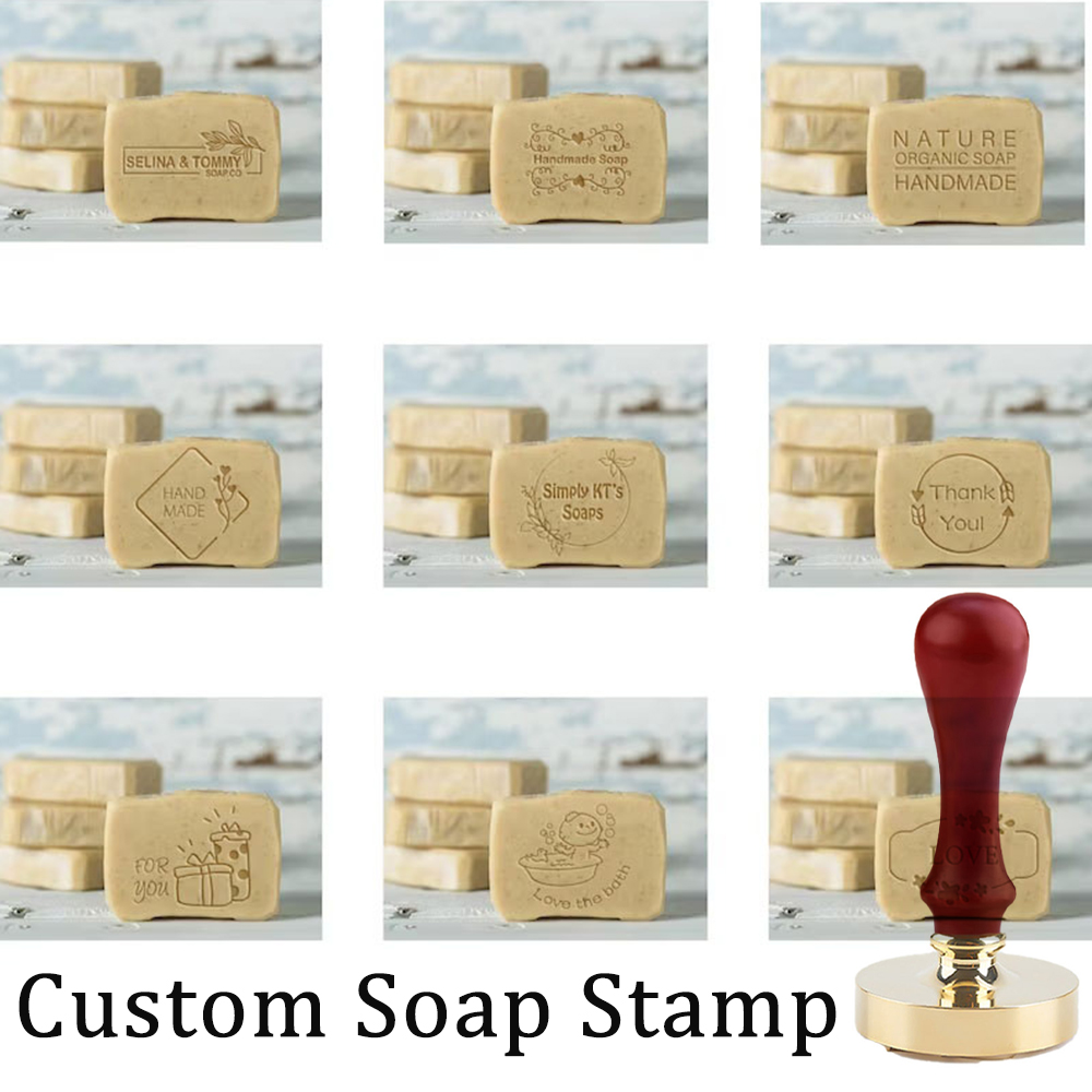 Soap Stamp Custom - Индивидуальный штамп для мыла, персонализированный штамп