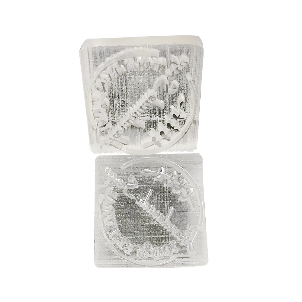 Прозрачный штамп ручной работы – обзор и цена Soap Stamp Custom