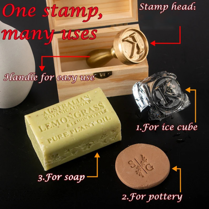 Керамический штамп на заказ, п – обзор и цена Soap Stamp Custom