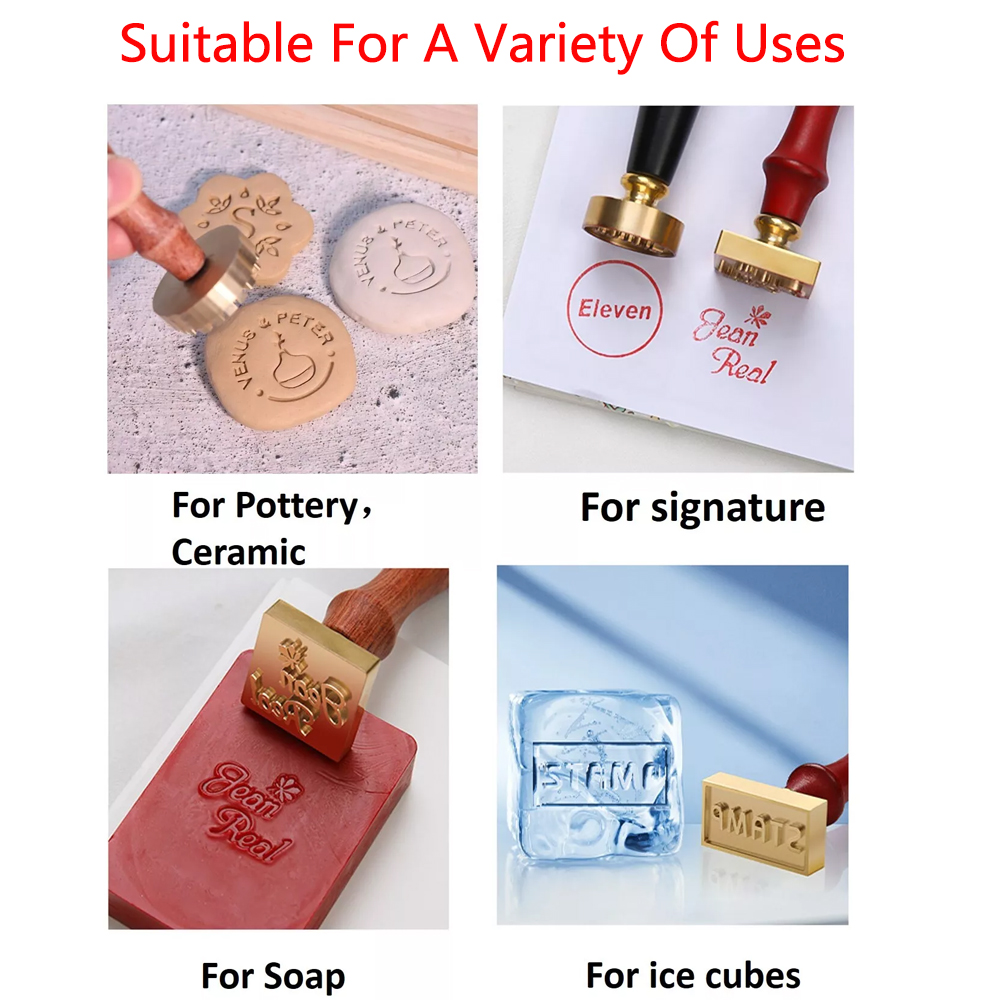 Глиняный штамп на заказ для ке – обзор и цена Soap Stamp Custom