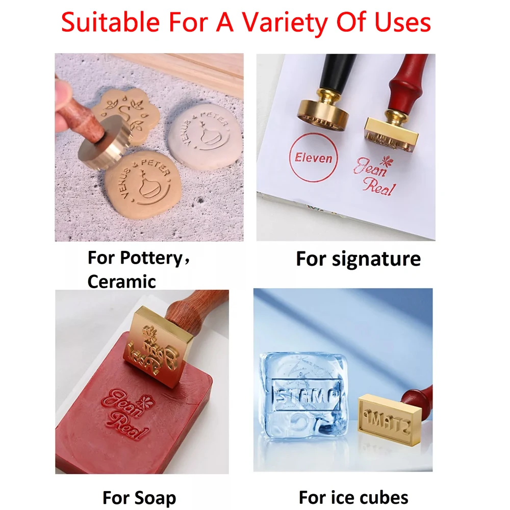 Индивидуальный глиняный штамп  – обзор и цена Soap Stamp Custom