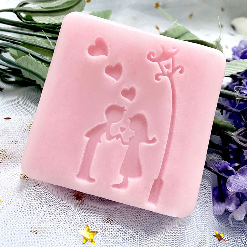 Любовь Слово День Святого Вале – обзор и цена Soap Stamp Custom