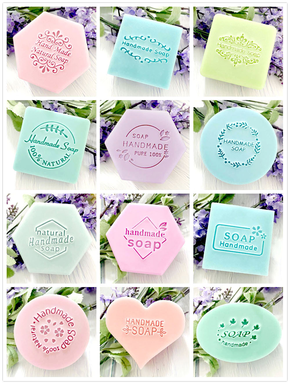 Креативные растения, ручная ра – обзор и цена Soap Stamp Custom